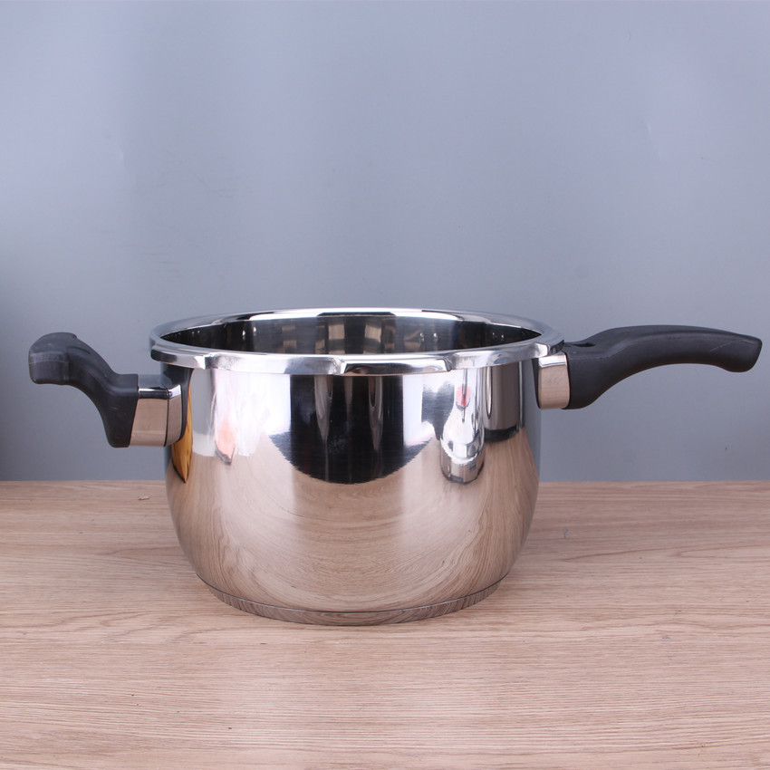 304 stainless steel pressure cooker thickened, suitable for commercial and household pressure cookers, gas stoves and induction cookers. Stainless steel cookware pic 26
