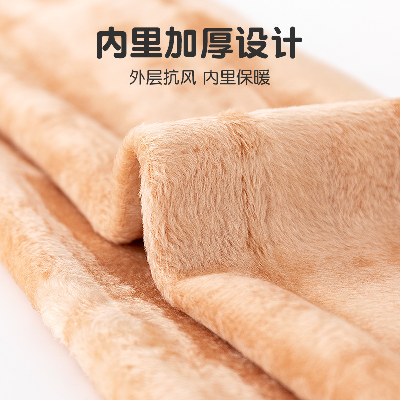 秋冬新款加厚加绒儿童连裤袜白色宝宝打底裤练功跳舞蹈袜子详情11