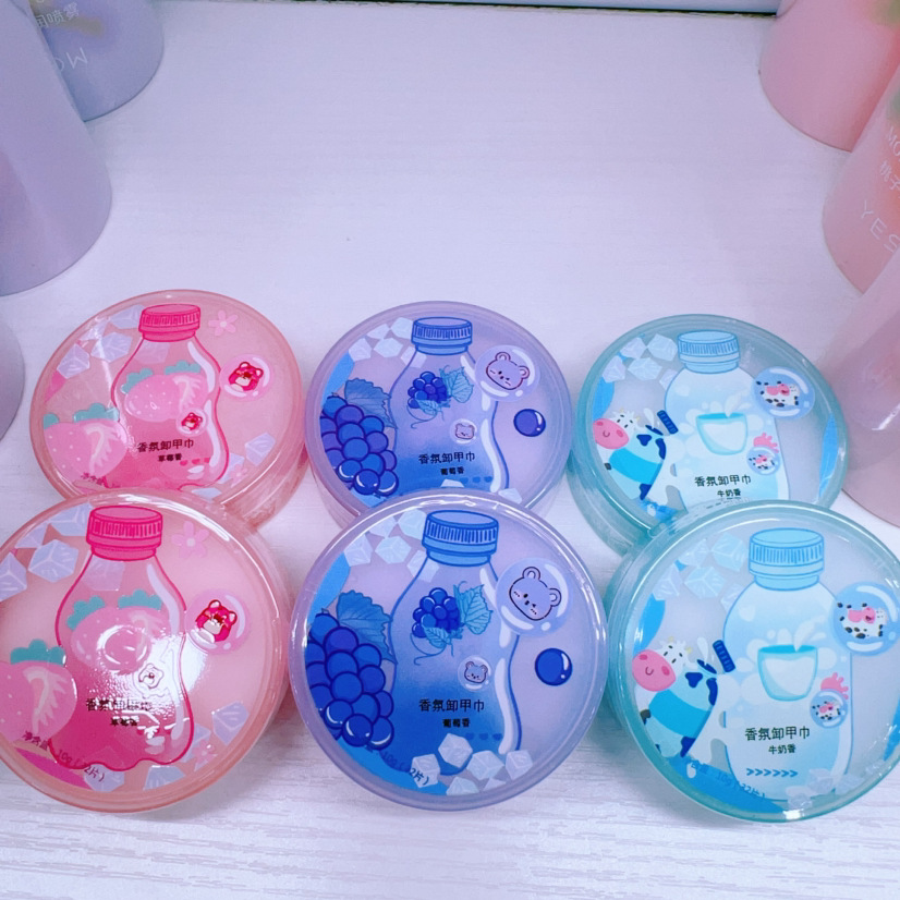 Cross-border Locia nail Polish remover, nail polish remover, Fruit-flavored peel nail polish products, Nail Polish Remover 32 pic 29