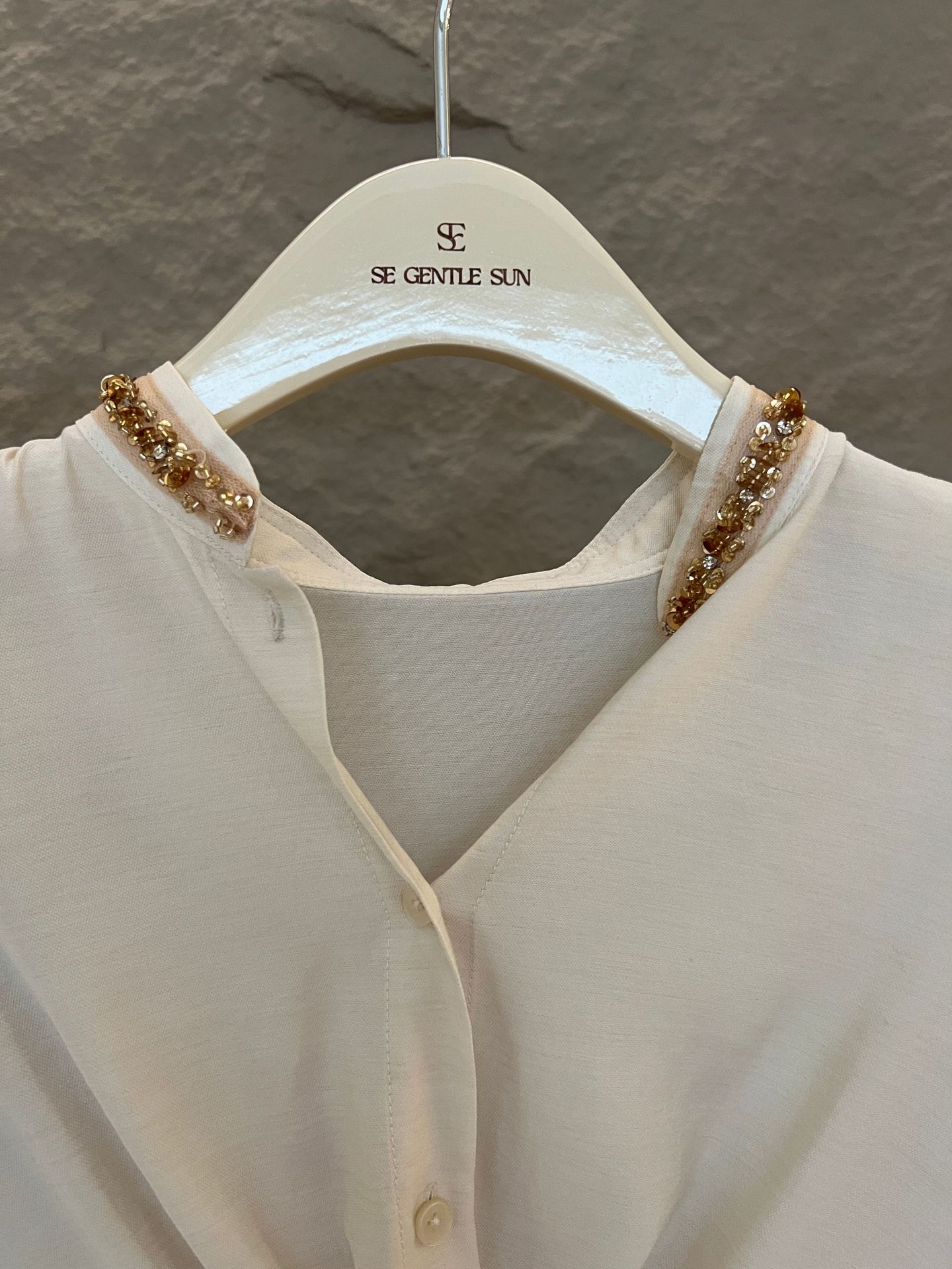 Xiu Xi Xi Thirteen Lines 2024 Autumn New Cross-solid color loose and versatile shirt long-sleeved top for women 89111 pic 21