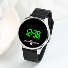 2024新品电镀韩版 LED学生电子表 方形按键彩灯男女情侣运动手表详情20