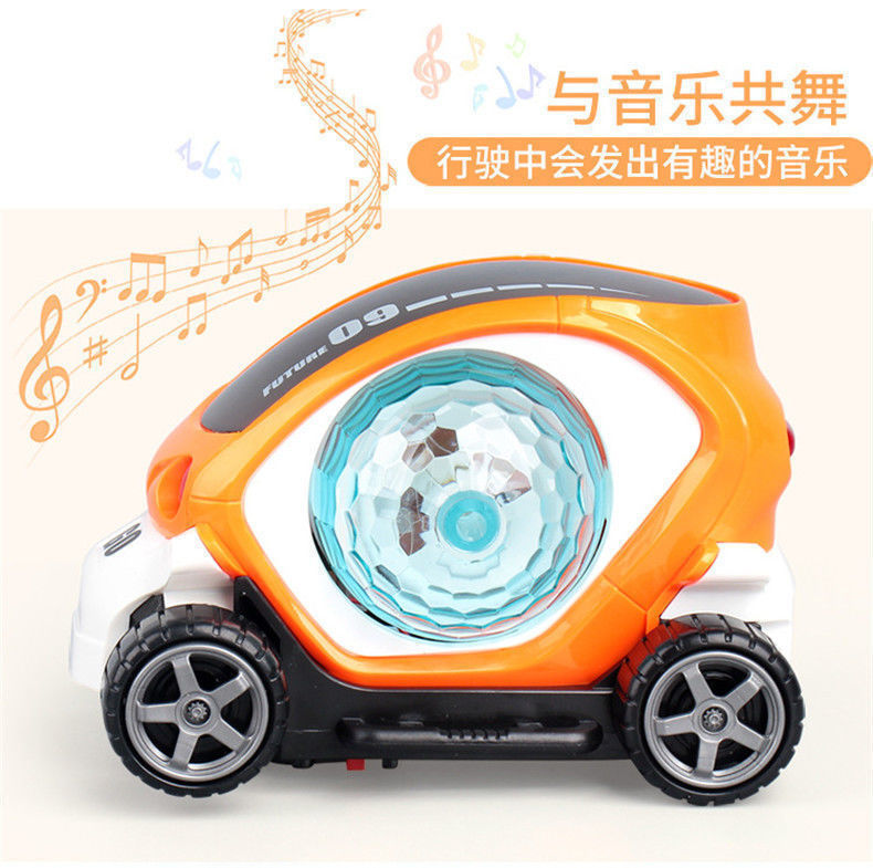 抖音网红同款玩具电动声光跳舞玩具自动行走音乐男女孩卡通玩具车详情7