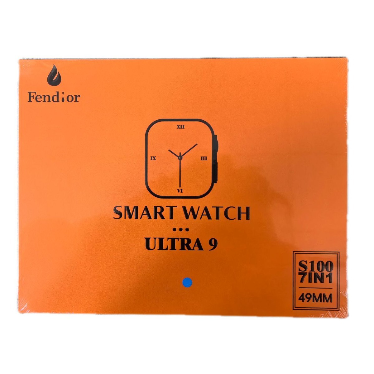 跨境电商AH19智能手表套盒圆盘蓝牙手表+透明1代耳机运动心率血压详情6