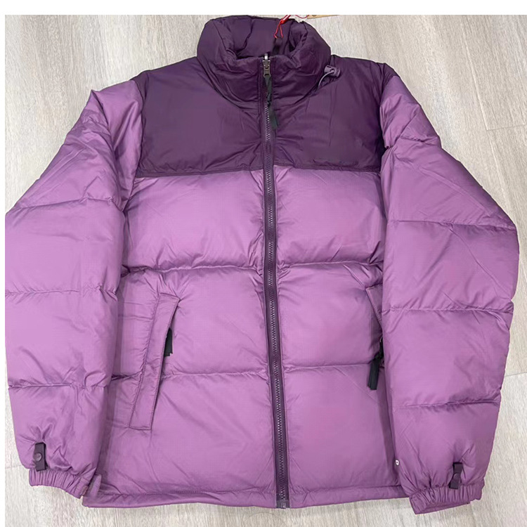 1996 hombre multicolor abajo chaqueta con capucha corto cuello de pie tendencia de moda casual cómodo abrigo 23 años venta caliente pic 14