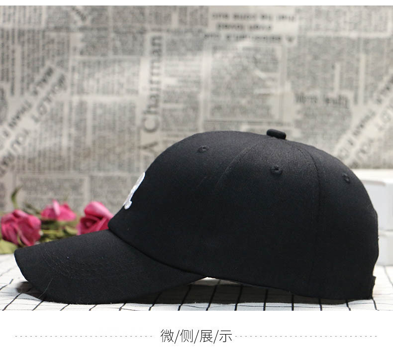 2024新款鸭舌帽R标软顶大头围男夏季韩版显脸小宽檐女士棒球帽子详情7
