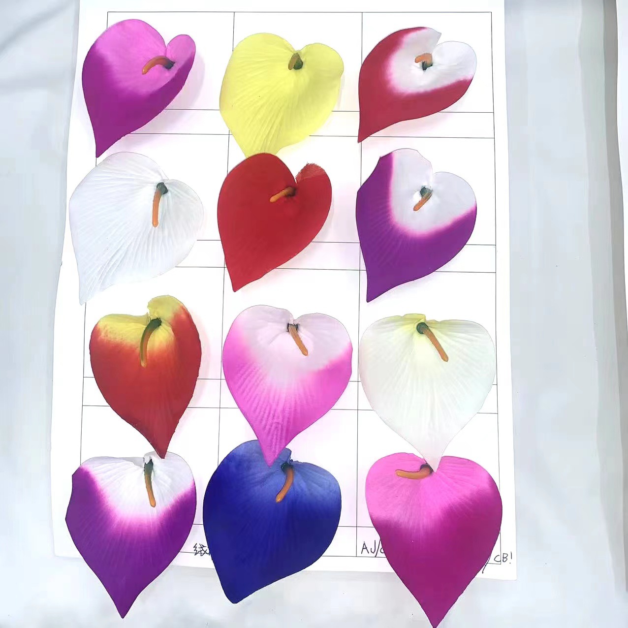 A comprehensive collection of calla lily flowers that are both cheap and beautiful, including lotus, artificial flower heads, goose down, gold, pink, gold, artificial flowers, and anthuriums pic 13