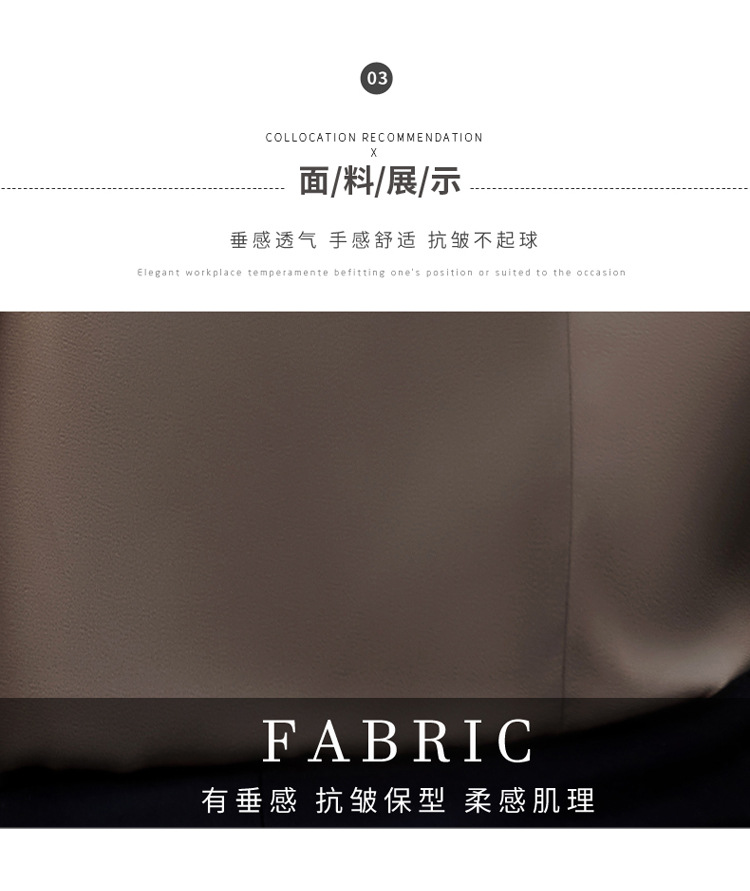 The 2022 summer new style of elegant professional shirts for women, fashionable and stylish short-sleeved commuting satin shirt work clothes pic 36