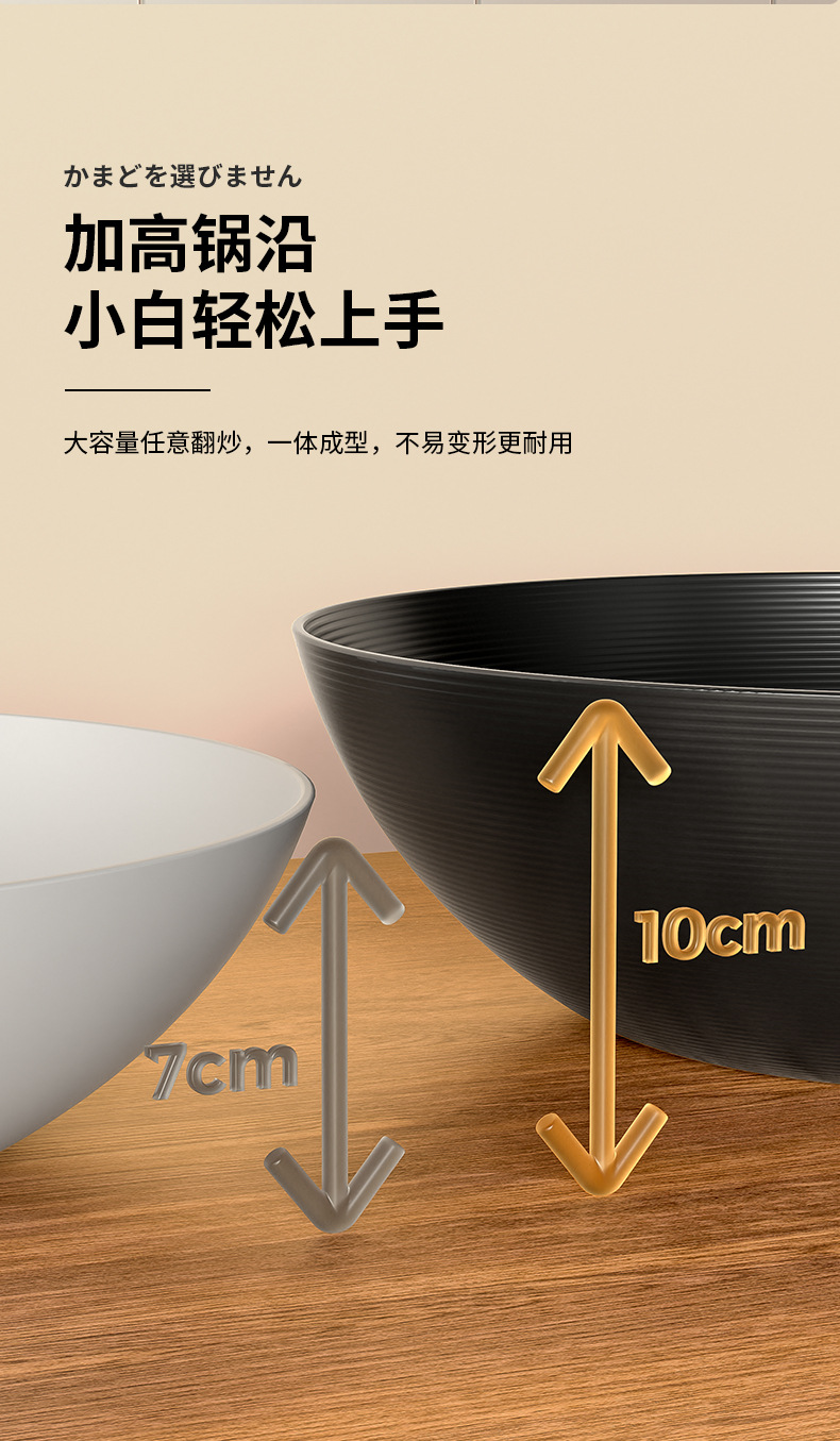 Zhangqiu Zhenbu Rust wok is a traditional old-fashioned flat-bottomed iron wok without coating, suitable for household induction cookers and gas stoves pic 17