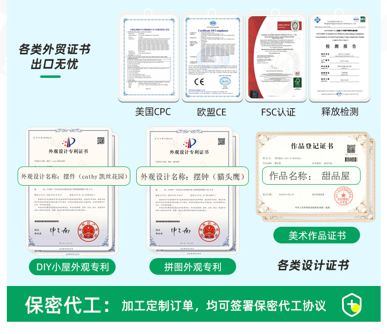 批发diy小屋手工制作微缩房子珍妮花房拼装模型玩具摆件圣诞礼物详情10