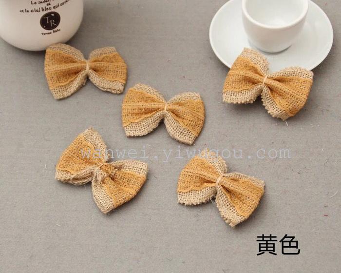 Packaging materials: Lace edges, linen strips, bows, wedding accessories pic 4