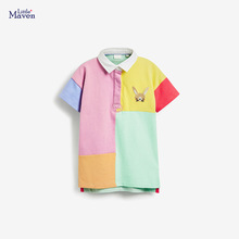 Little maven女童裙子夏季欧美公主裙可爱透气网纱女童连衣裙详情7