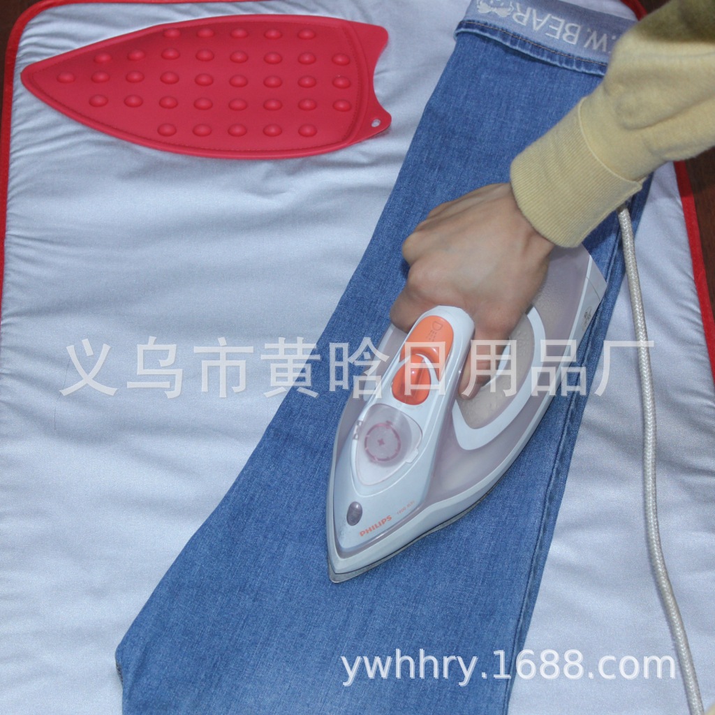 【LOVELY HOME】【 Chi Jia 】 Clothing Ironing Pad Silicone Ironing Pad All-Cotton Silver-coated High-temperature Resistant Ironing Pad Foldable Portable Ironing pad Home Ironing pad pic 8