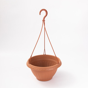 特厚塑料花盆生产批发仿木纹简约懒人家居装饰北欧摆件酒店加仑盆茏达森园艺505S型号详情6