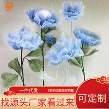 百界挂件福灯婚庆道具铁艺水晶发光婚礼舞台现场装饰空中吊顶灯饰详情29