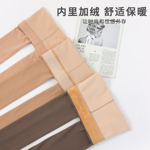 Autumn and winter nylon fleece thickened snow socks, casual home floor socks, anti-pilling street short socks manufacturer wholesale pic 2