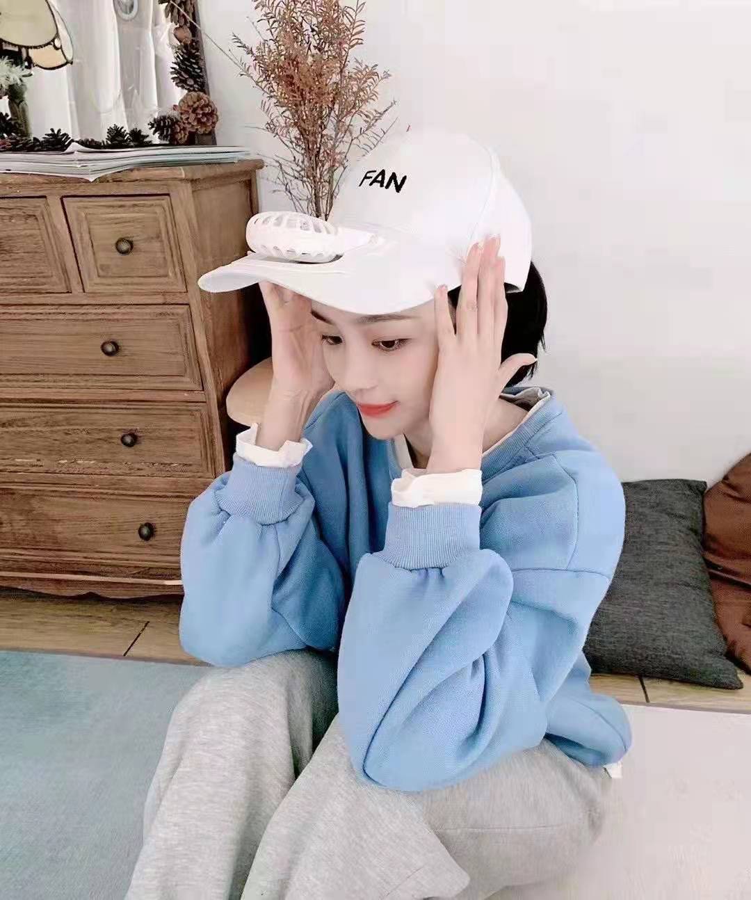 Fan hat fan in stock, Usb charging fan cap, summer sun hat, sun protection, outdoor sports baseball cap factory pic 11