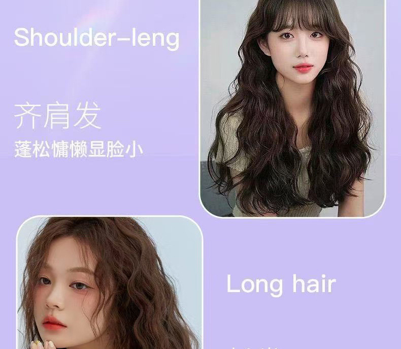 Egg roll head curling iron 32mm large roll cake sandwich short hair water ripple styling without damaging hair factory supply chain wholesale pic 6