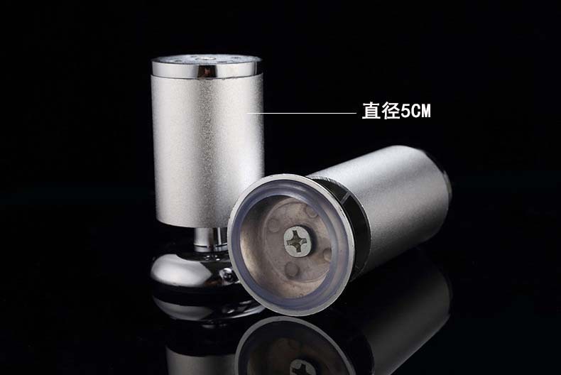 Factory direct sales of bathroom cabinet support feet, bed feet, bar counter feet, aluminum alloy round adjustable furniture, sofa cabinet feet pic 6