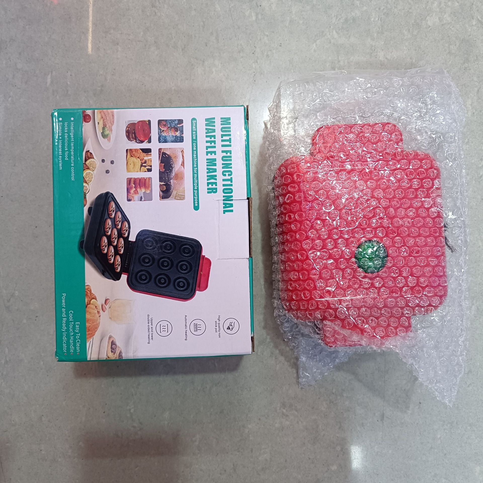 diy grid pancake machine, home non-stick baking waffle mold, waffle maker sandwich machine pic 7