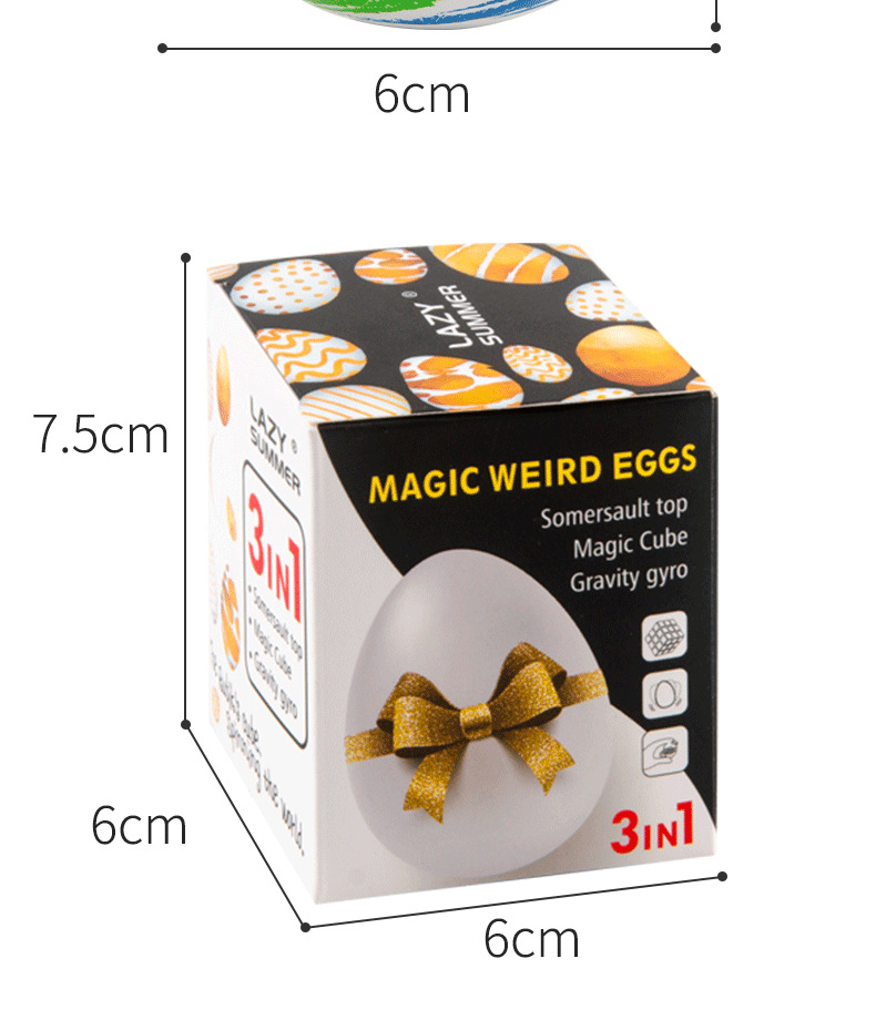 Comercio exterior transfronterizo juguetes intelectuales para niños huevos monstruosos frijoles mágicos cubo de rubik puzzle decompression cubo de rubik juguete pequeño cubo de rubik al por mayor pic 15