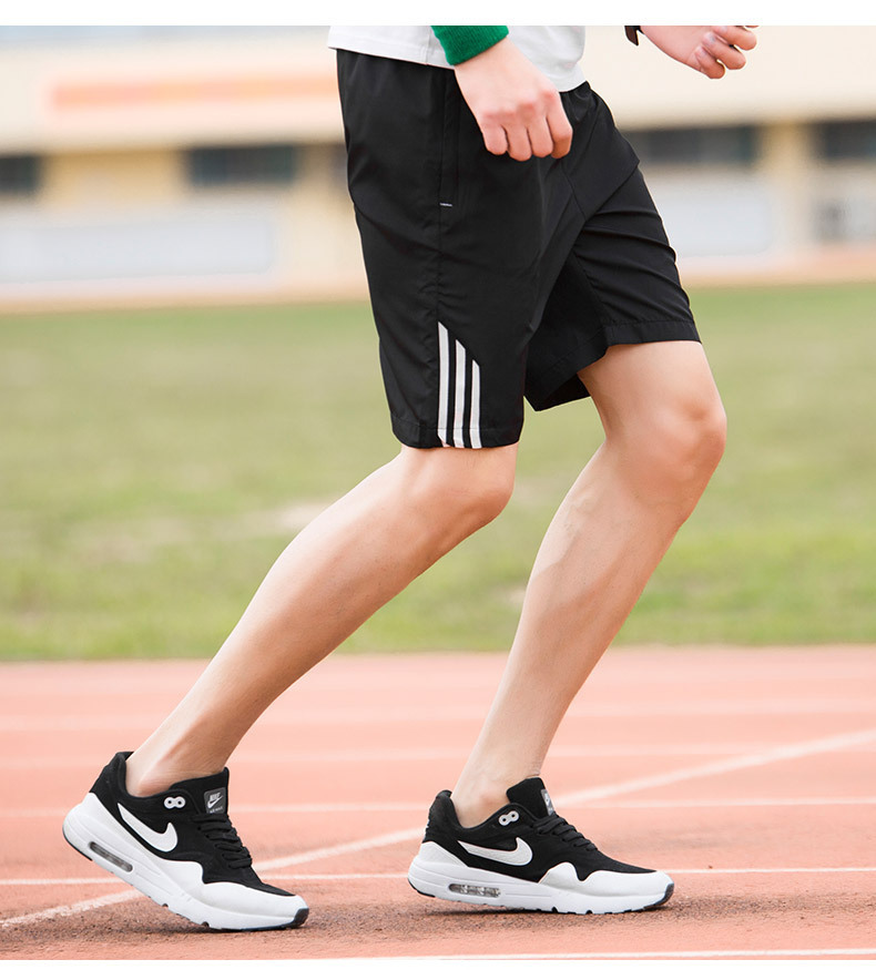 2021 nuevo hombre pantalones casuales verano suelto deportes pantalones de fitness hombres cinco centelleo seco al aire libre más tamaño running pic 9