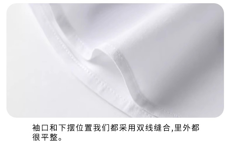 儿童白衬衫男童女童长袖纯棉白色衬衣春夏中小学生校服表演出服装详情11