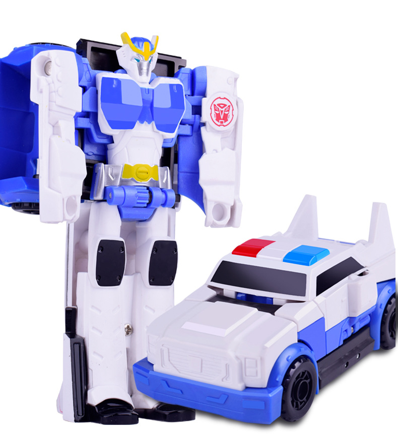 Transformadora modelo de juguete de un paso transformadora de coche robot King Kong optimus avispón niño niño toy handpiece 3+ pic 32