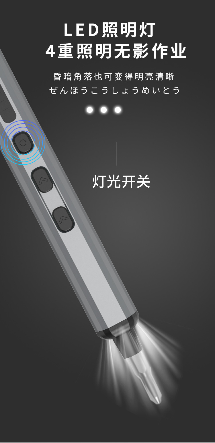 New 68-in-one electric screwdriver set, rechargeable household small electric screwdriver, portable mini electric screwdriver pic 7