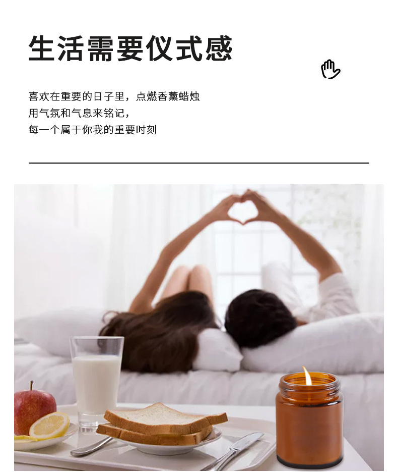 الشموع المعطرة في علب الشاي الإبداعية، كؤوس المعطر، الشموع المعطرة، الشموع، شمع الصويا، الشموع الرومانسية pic 10
