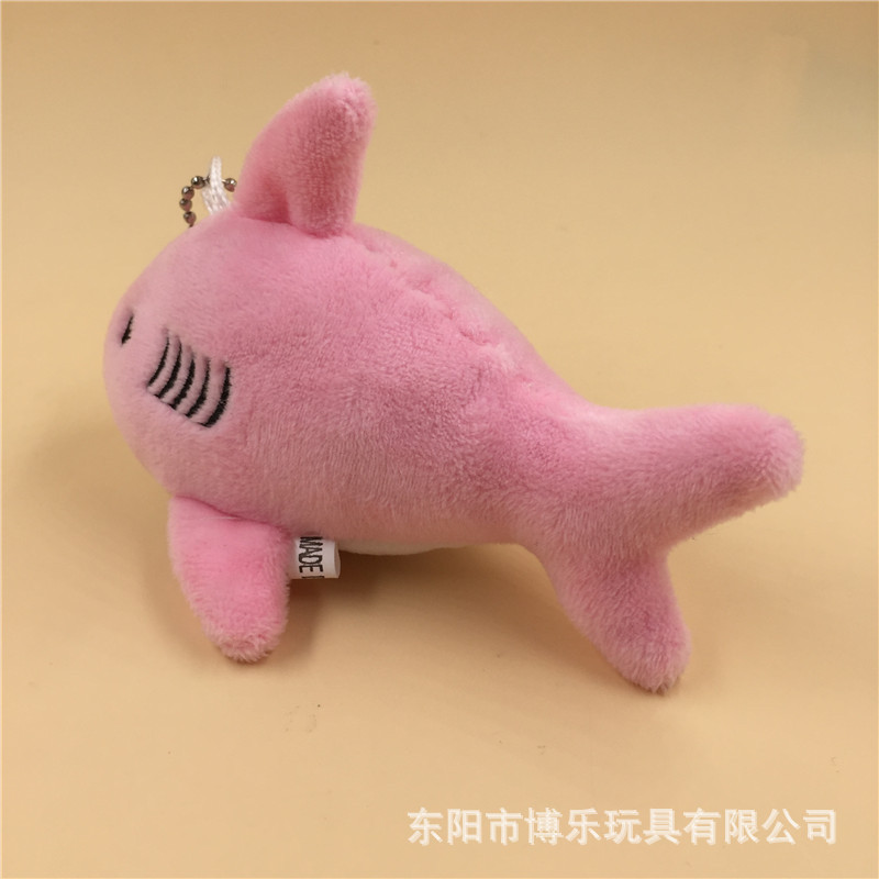 宝拉海洋系列鲨鱼毛绒小挂件锤头鲨钥匙扣车内摆件公仔婚庆抛洒详情10