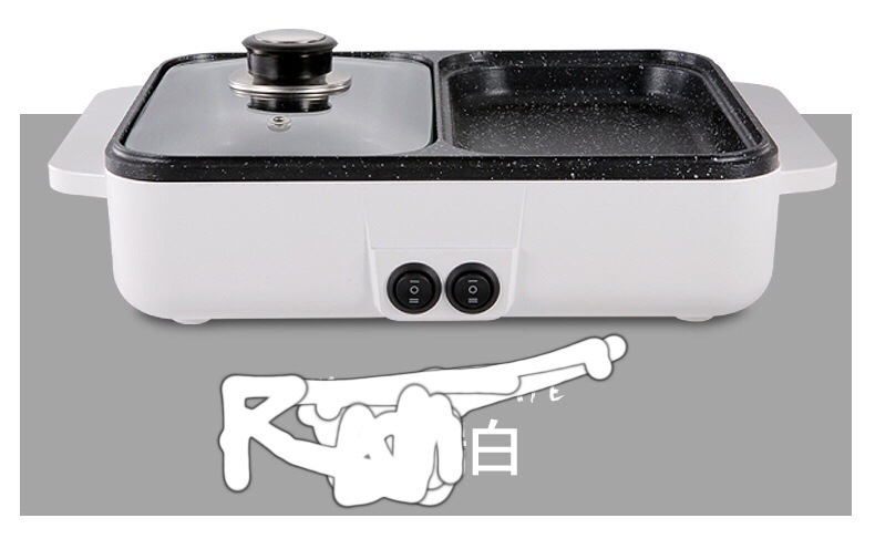 Hot pan, electric wok, barbecue pan pic 2