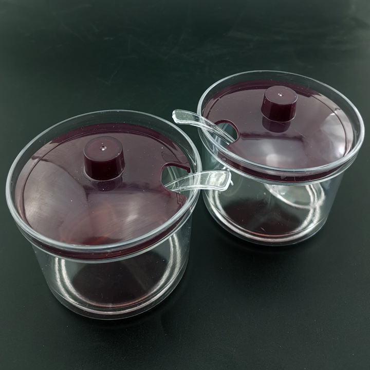 F1922 217# Acrylic sugar jar, seasoning jar, seasoning box, kitchen small tools wholesale at Yiwu 2-yuan Store pic 4