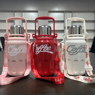 316 stainless steel cup, high appearance level, large-capacity water cup, portable sports water bottle, tea-water separation insulated cup pic 7