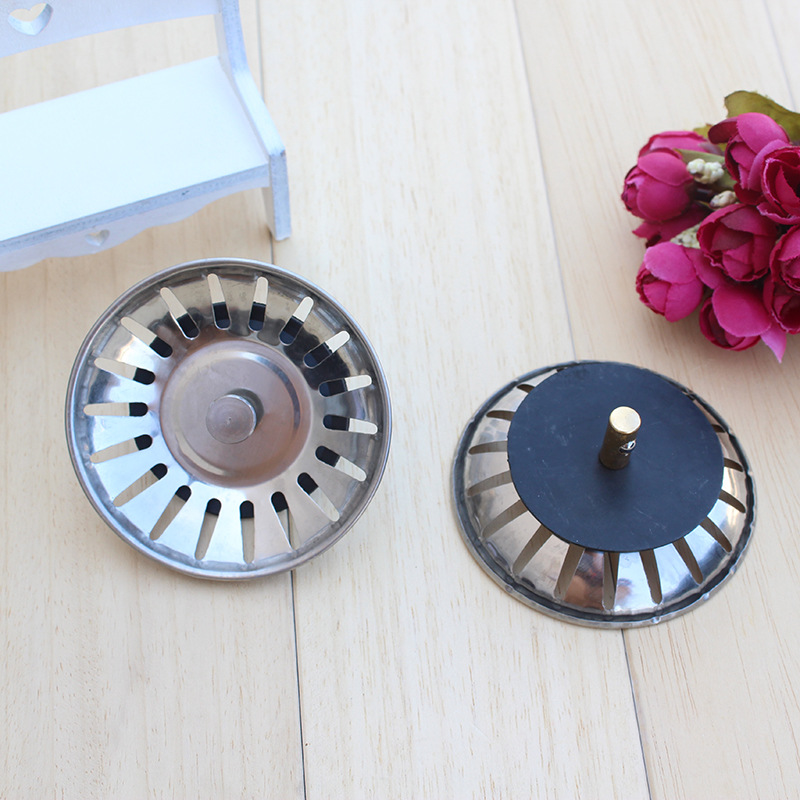 Stainless steel sink filter screen, filter plug, floor drain, 2 yuan, general merchandise wholesale, street stall, street stall pic 6