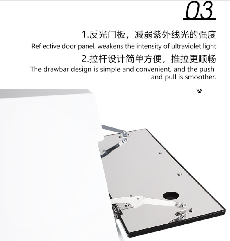 Factory direct supply 209 disinfection cabinet for beauty salons, nail art, dental tools, UV disinfection cabinet, ultraviolet tool disinfection box shanilak pic 11