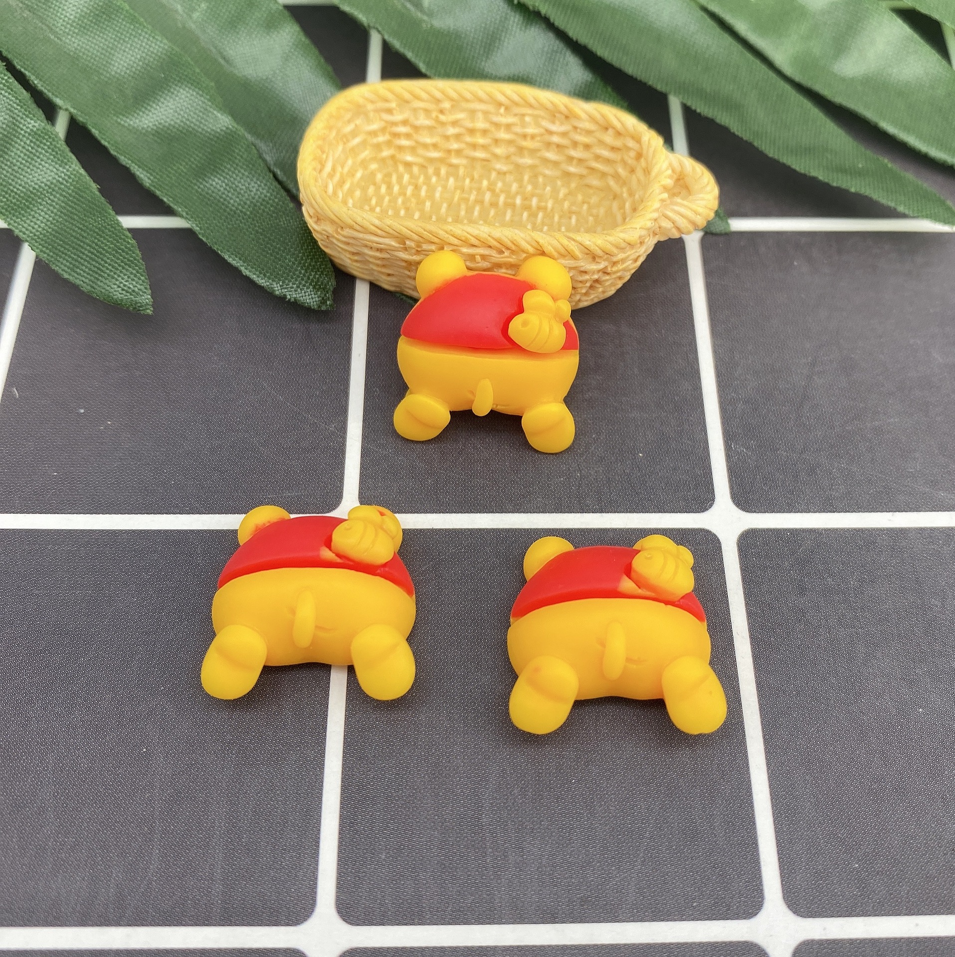 树脂配件饰品帽子贴片史莱姆内放DIY日韩风哑光笑脸厂家直销详情53