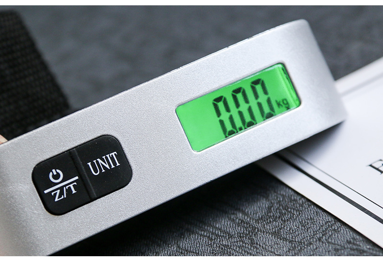 Comai Precision Express hand-held scale, hand-pulled scale, portable hanging scale, household high-precision hook scale, cross-border popular luggage scale, hanging scale pic 13