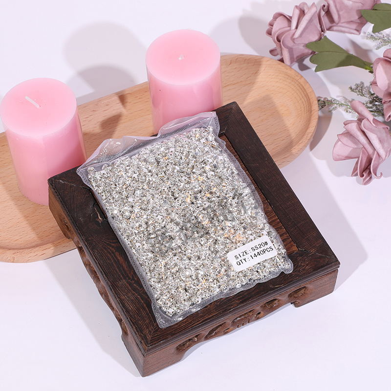 Self-owned brand XX brand handcrafted items, silver claws, white diamonds, special-shaped single claws, hand-sewn diamonds, glass jewelry, DIY beads, accessories, direct supply from the manufacturer pic 5