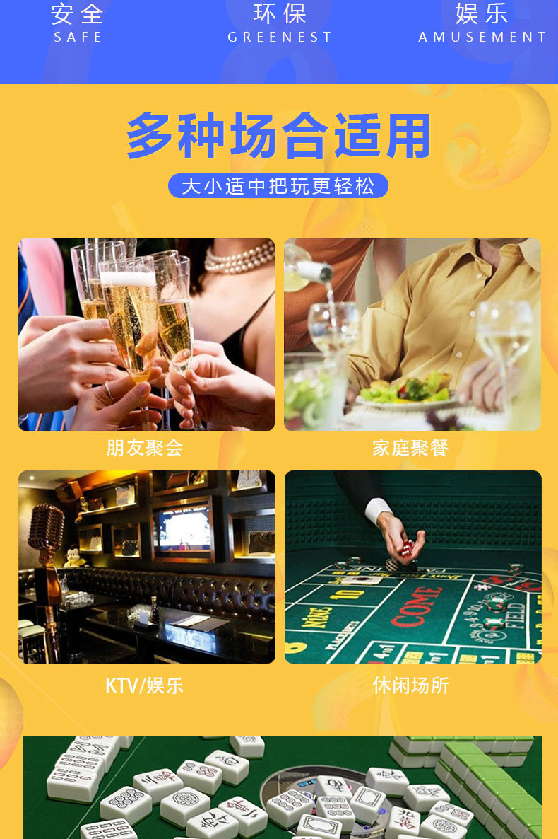 跨境爆款16mm骰子批发16mm亚克力实色彩色筛子现货多种颜色棋牌教详情5