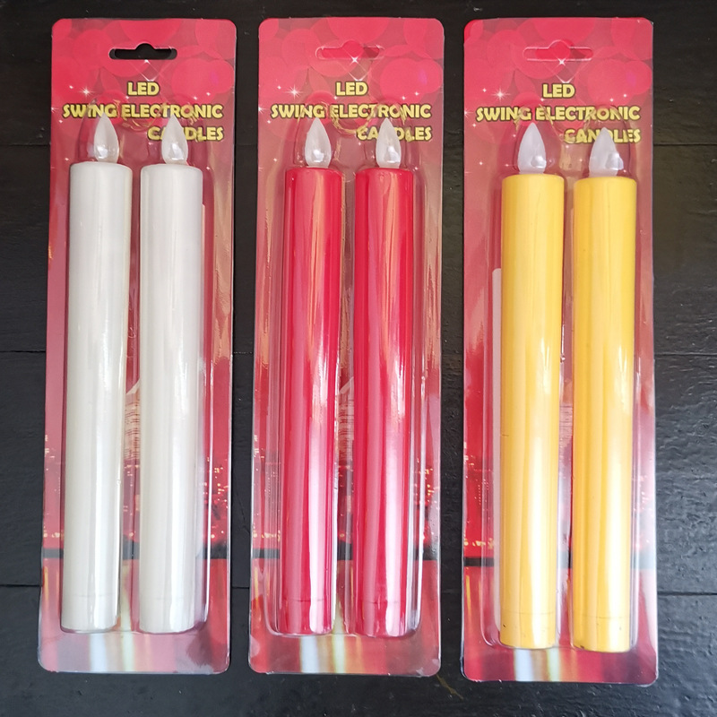 Long-pole electronic candles for Buddha and blessing, swinging decorative handicrafts and ornaments pic 10
