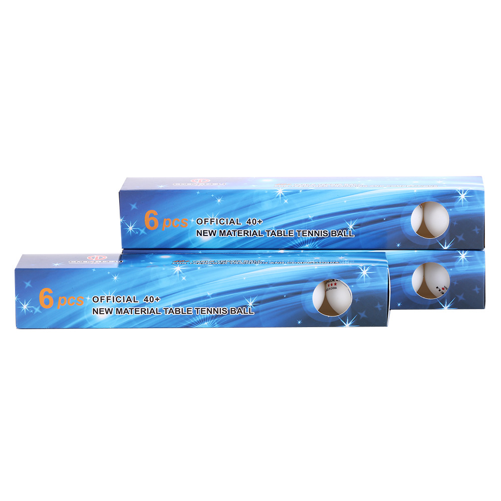6PCS бокс с новыми материалами 40+ABS пинг-понг pic 11