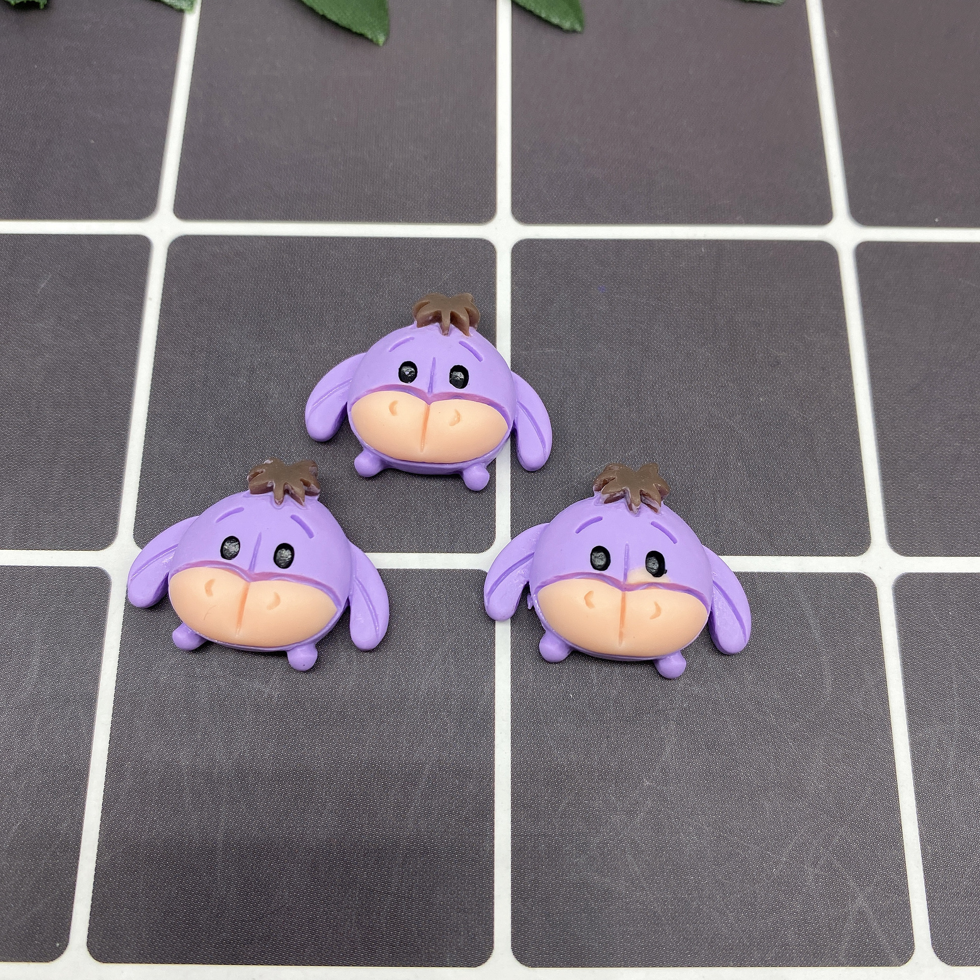 树脂配件饰品帽子贴片史莱姆内放DIY日韩风哑光笑脸厂家直销详情90