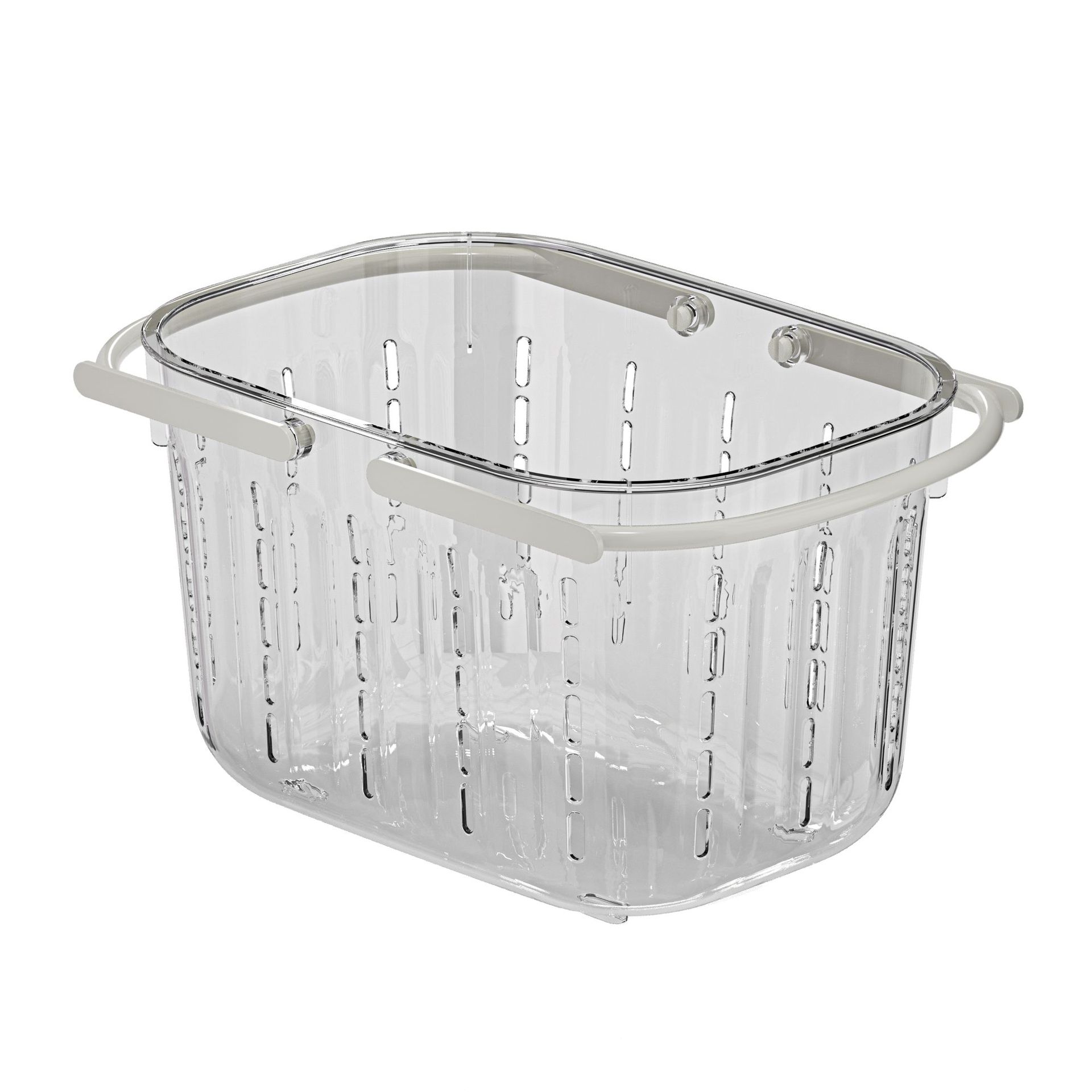 轻奢卫生间沐浴宿舍浴室收纳篮子洗澡篮浴筐洗漱手提式沥水篮详情4