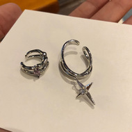 The 2025 new cold style earrings, a niche design for women, zircon ear buckles S925 silver needle, a popular earpiece pic 31