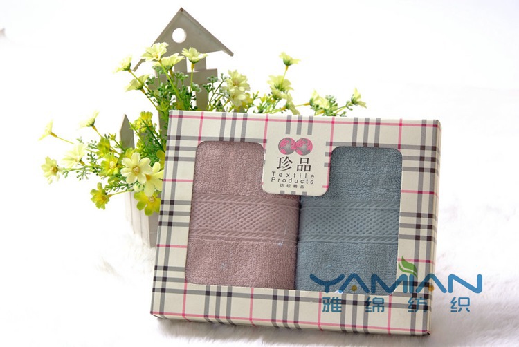 Pure cotton absorbent towel advertising gift towel, 100g available, enterprise LOGO and exquisite packaging, in stock, 4 colors pic 51