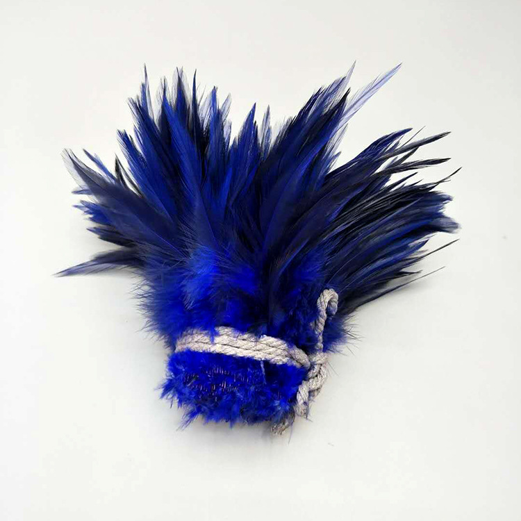 Hunan origin: 5-6-inch colorful chicken feathers, cat toys, dream catchers, hat flower accessories, DIY feathers pic 18