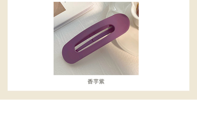 Large-sized hair clips for women, Korean style headwear, bangs clips, side hair clips, back of the head, duckbill clips, new plastic hair clips pic 24