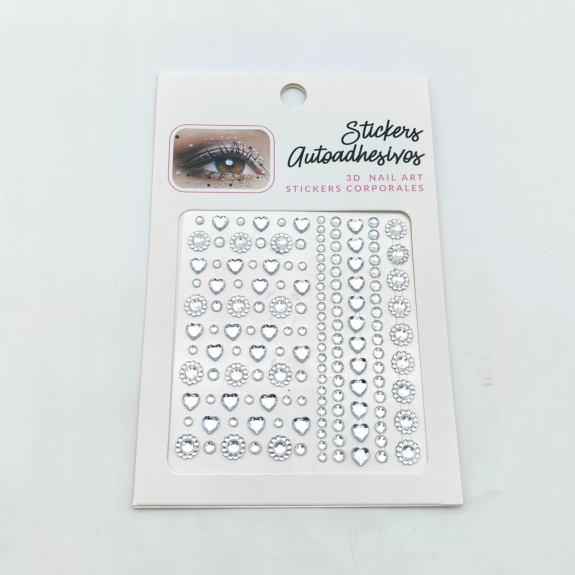 眼妆贴眼部钻贴面部装饰珍珠眼妆饰品儿童舞台水钻贴现货批发详情7