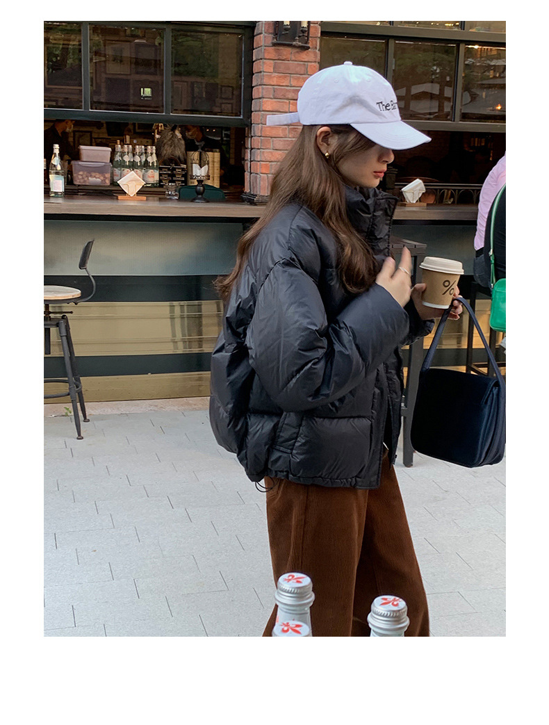 TG90% White duck down thickened down jacket for Women 2021 Winter New stand-up Collar Coat 15580(same style as 13519) pic 64