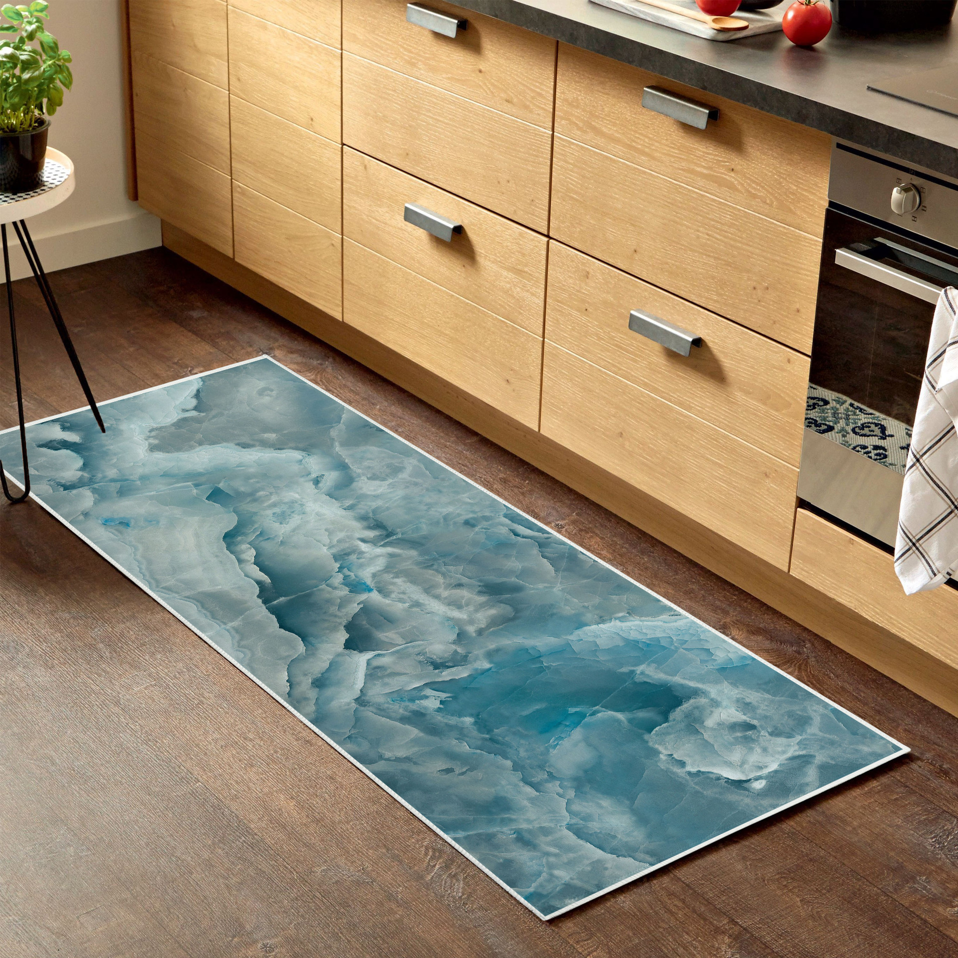 New simple marble floor MATS, entrance foyer MATS, kitchen MATS, long bathroom floor MATS, absorbent MATS and anti-slip MATS pic 6